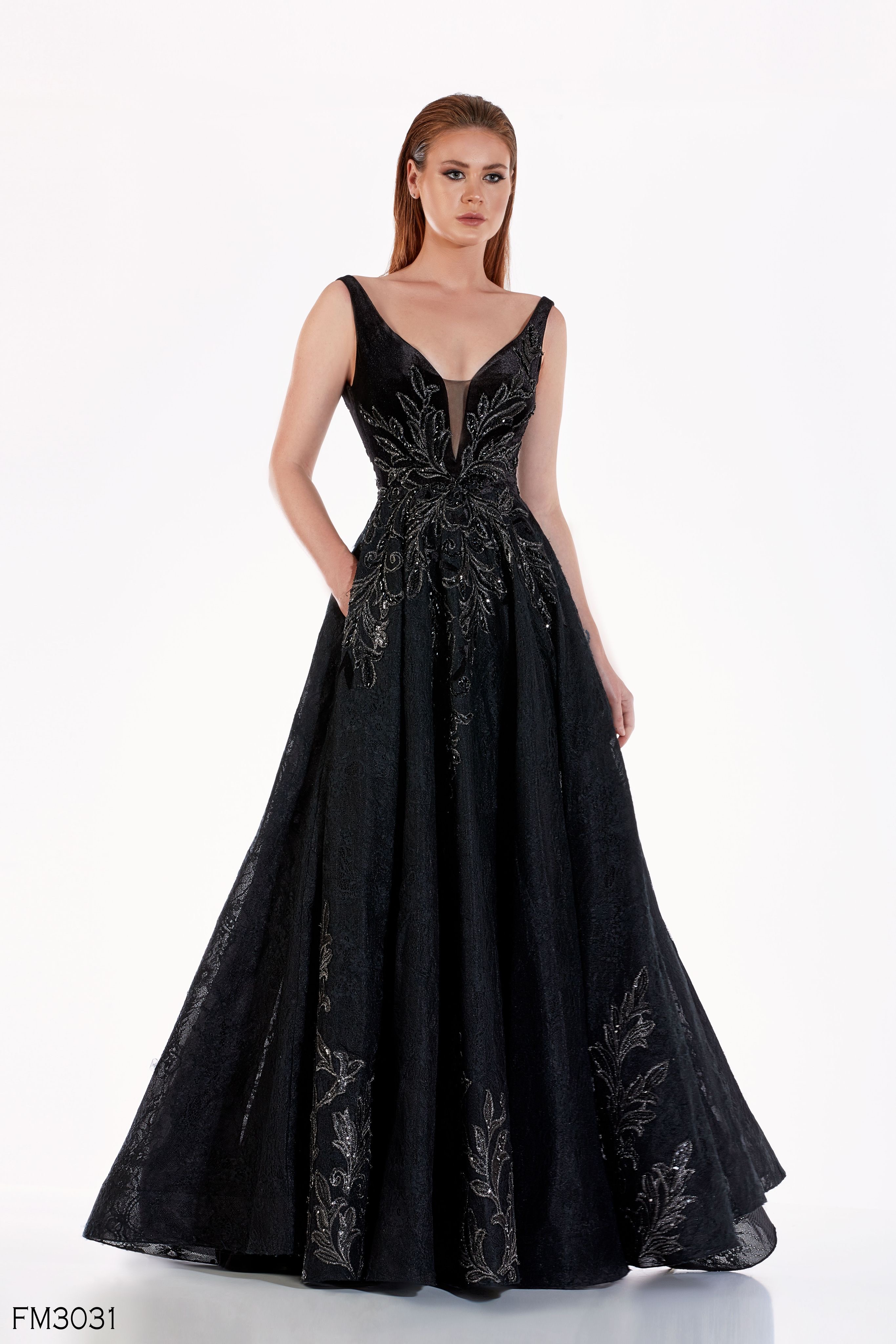 Haute couture dresses