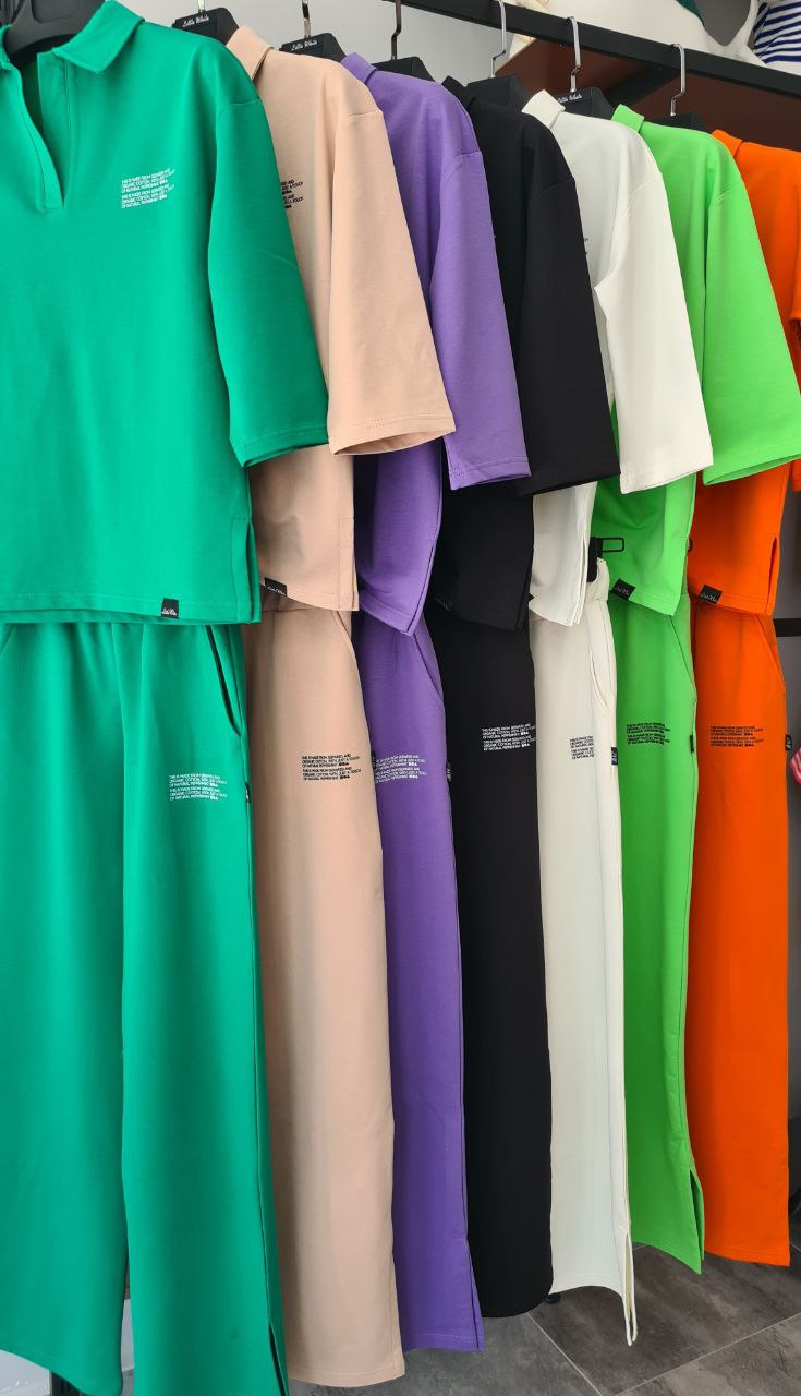 Jogging set polo wide leg - Image 7