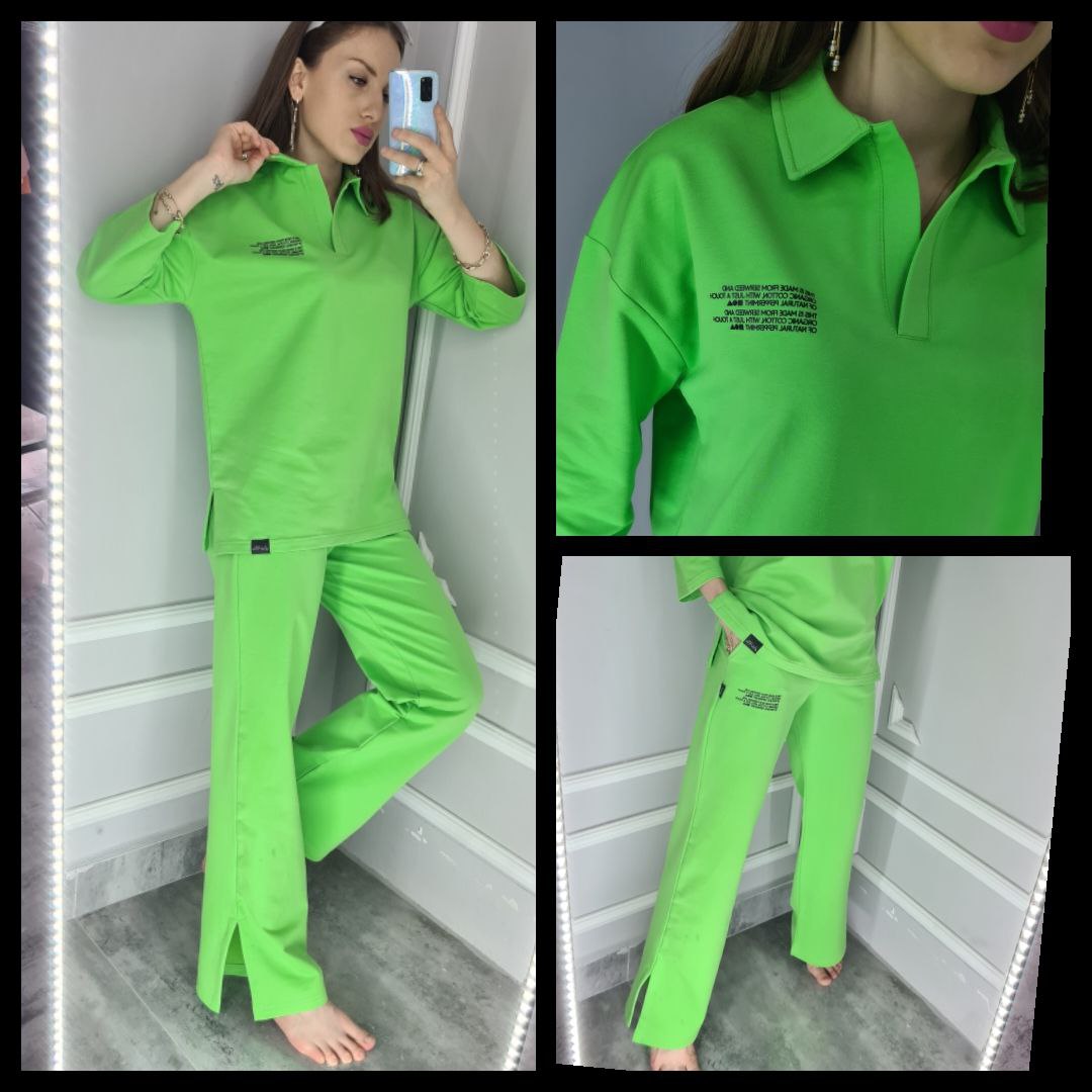 Jogging set polo wide leg - Image 6