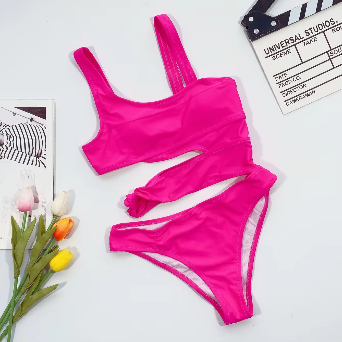 Latona one piece swimsuit in 4 colors - Image 2