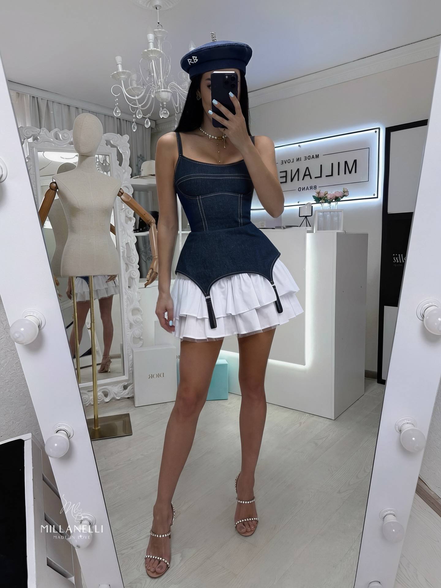 Denim and jess fabric set - Image 5