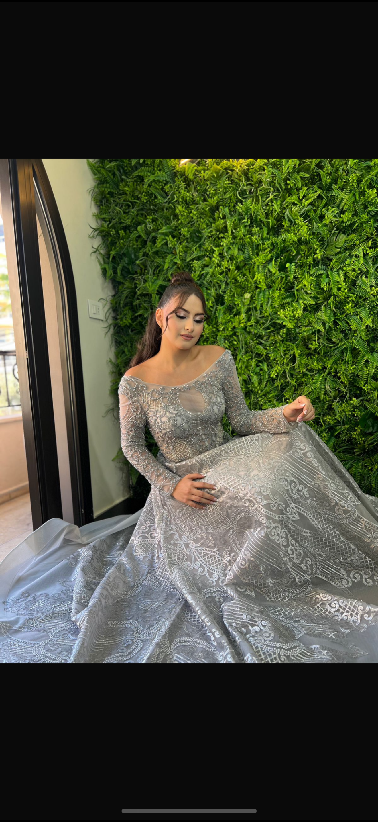 Maxi long sleeves dress - Image 3