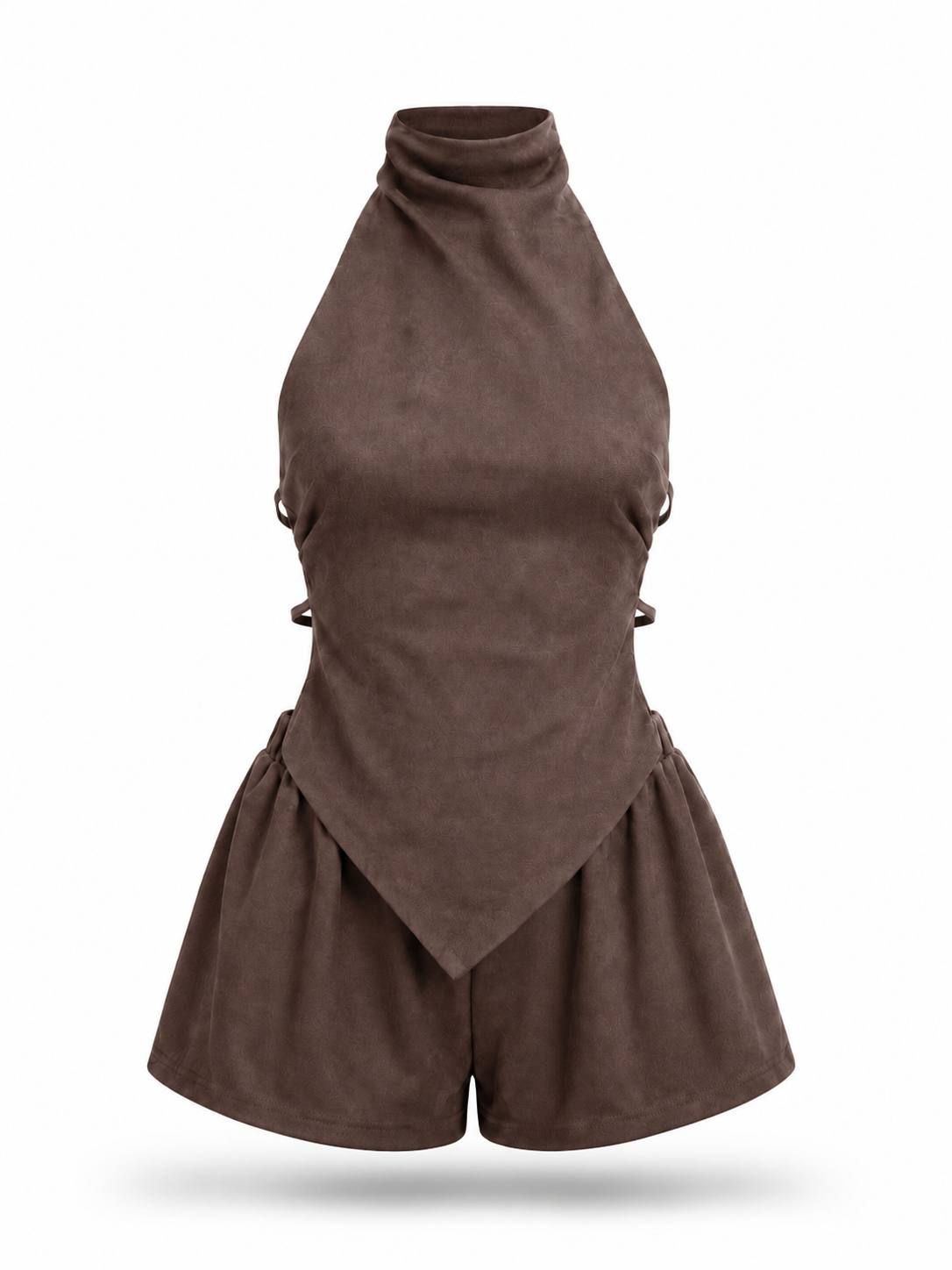Set of shorts and blouse - hover
